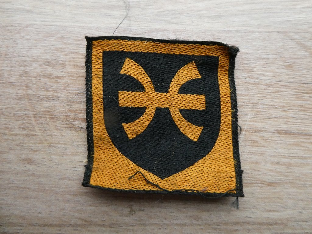 12th Infantery Brigade arm patch, Ophalen of Verzenden, Landmacht, Engeland, Embleem of Badge