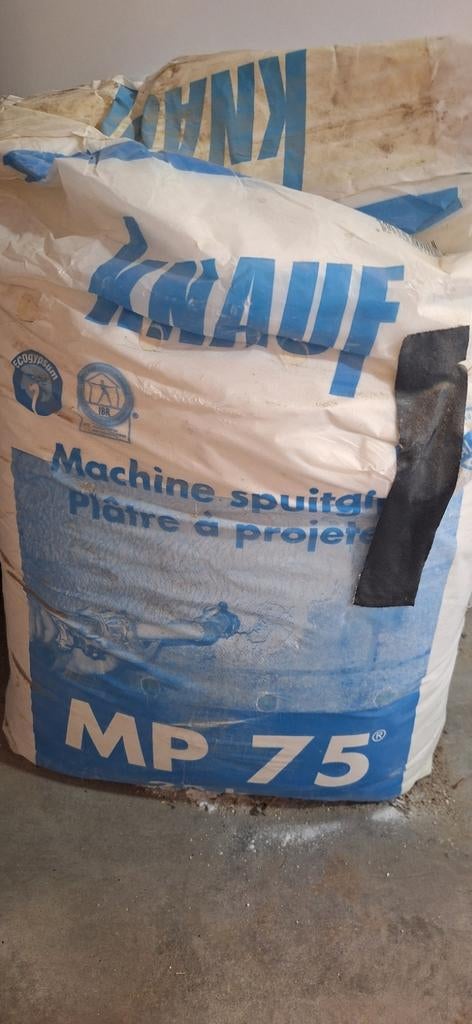 Knauf MP 75 Machine Spuitgips - OVER, Ophalen of Verzenden, Nieuw, Overige materialen, Overige typen