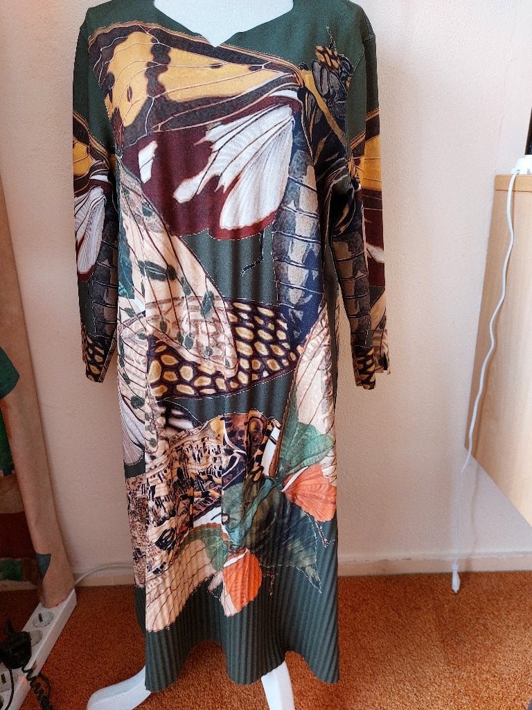 Lizzy & Coco 2-kanten draagbare jurk  maat 42, Kleding | Dames, Meerkleurig, Maat 42/44 (L), Ophalen of Verzenden, Knielengte