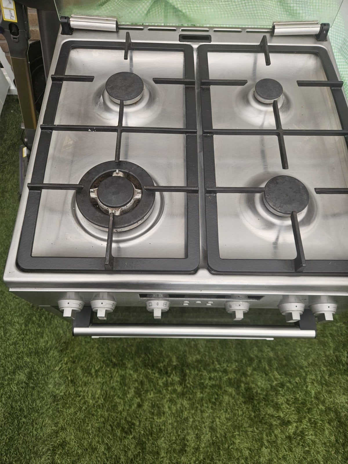 Siemens gasfornuis wokbrander, Hete lucht, Gas, Vrijstaand, 85 tot 90 cm