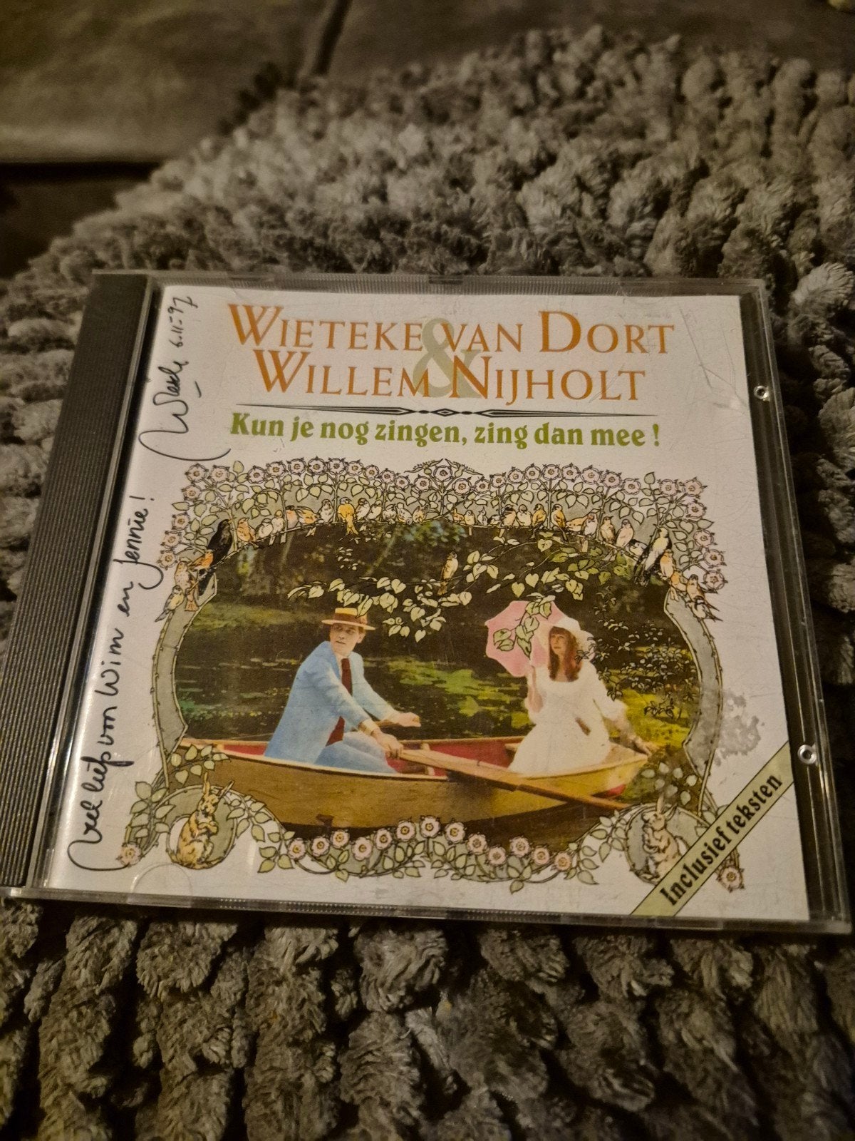 Wieteke van Dort & Willem Nijholt - Kun je nog zingen, Gebruikt, Tot 2 jaar, Ophalen of Verzenden, Inclusief boekje