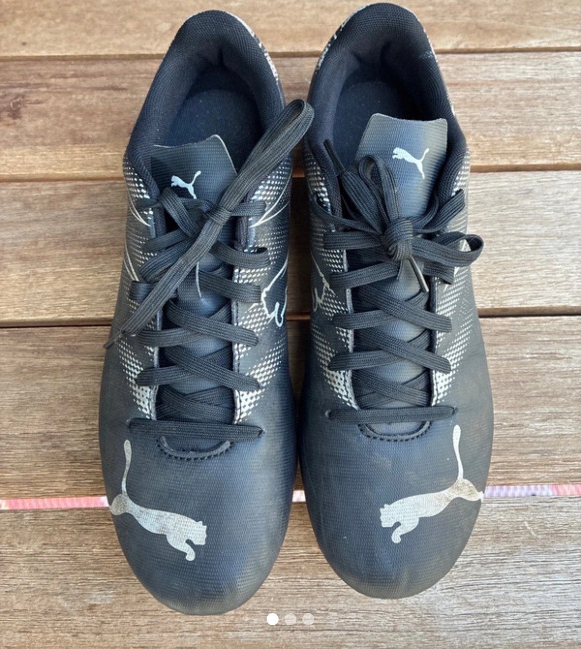 Puma Attacanto FG heren voetbalschoenen zwart maat 41, Gebruikt, Maat XS of kleiner, Schoenen, Ophalen of Verzenden