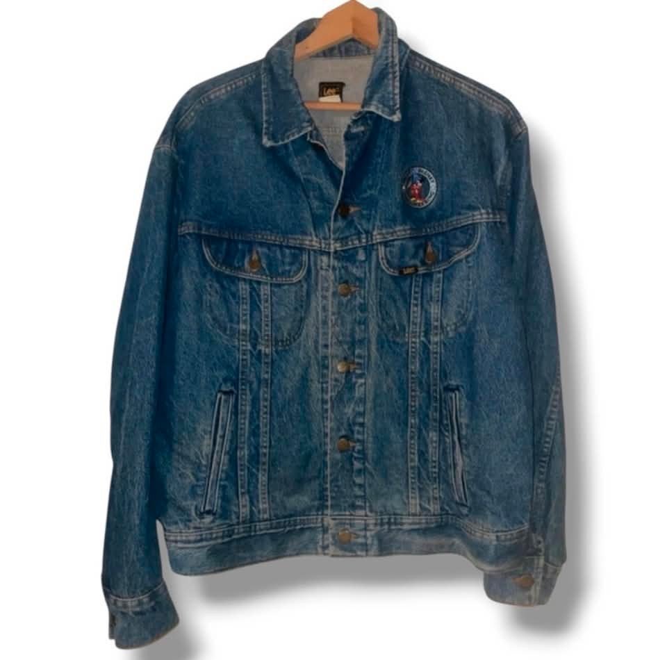 Vintage Walt Disney Imagineering spijkerjas Tovenaar Mickey, Ophalen of Verzenden, Mickey Mouse, Kleding of Textiel
