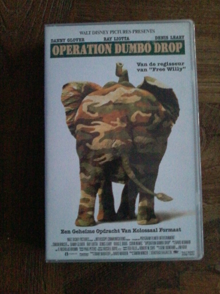 Operation Dumbo Drop - Disney VHS Video Band Film ( Jola ), Engels, Verzenden, Alle leeftijden, Zo goed als nieuw
