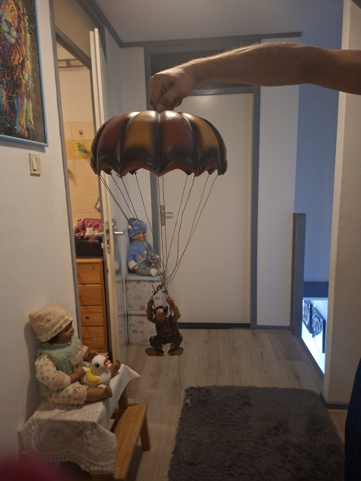 antieke luchtballon, Ophalen, Gebruikt, Minder dan 100 cm