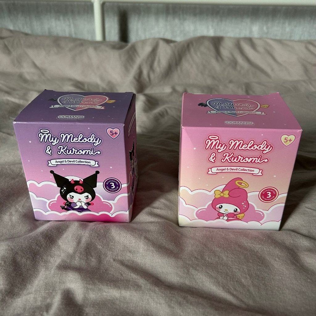 My Melody & Kuromi Angel & Devil set – 2 stuks, Ophalen of Verzenden, Nieuw