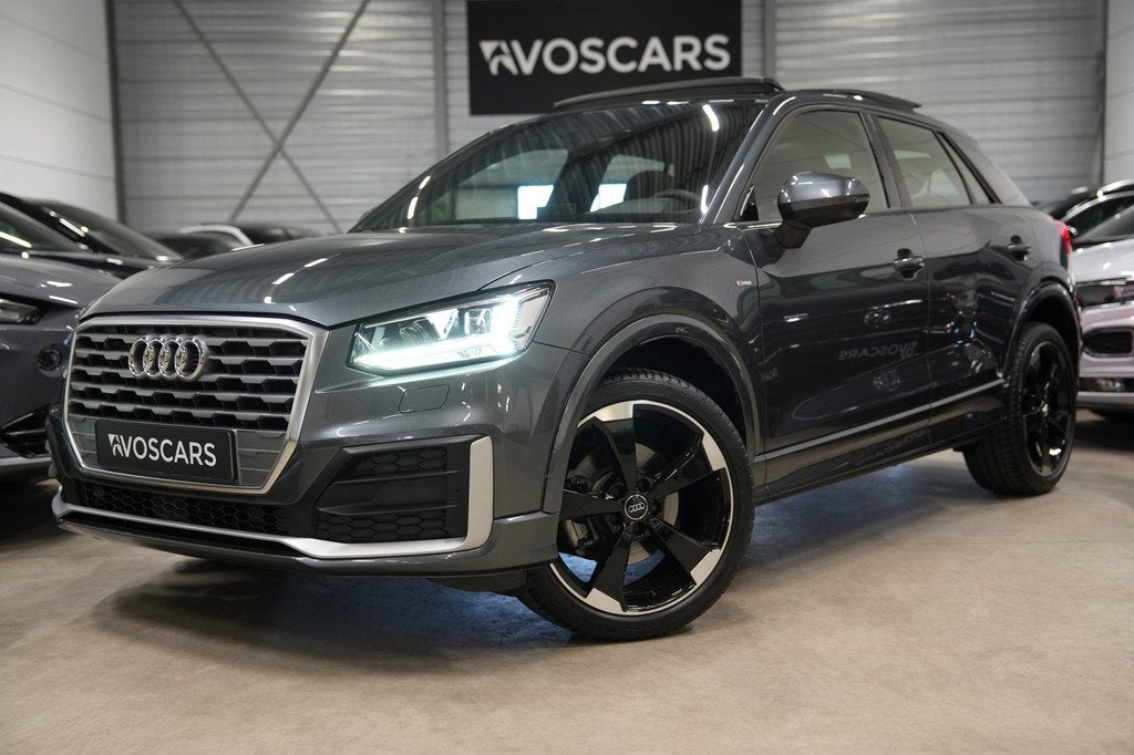 Audi Q2 35 TFSI 3x S-Line * Pano - Camera - LED - App - ACC, Auto's, Audi, 15 km/l, 4 cilinders, Leder en Stof, Origineel Nederlands