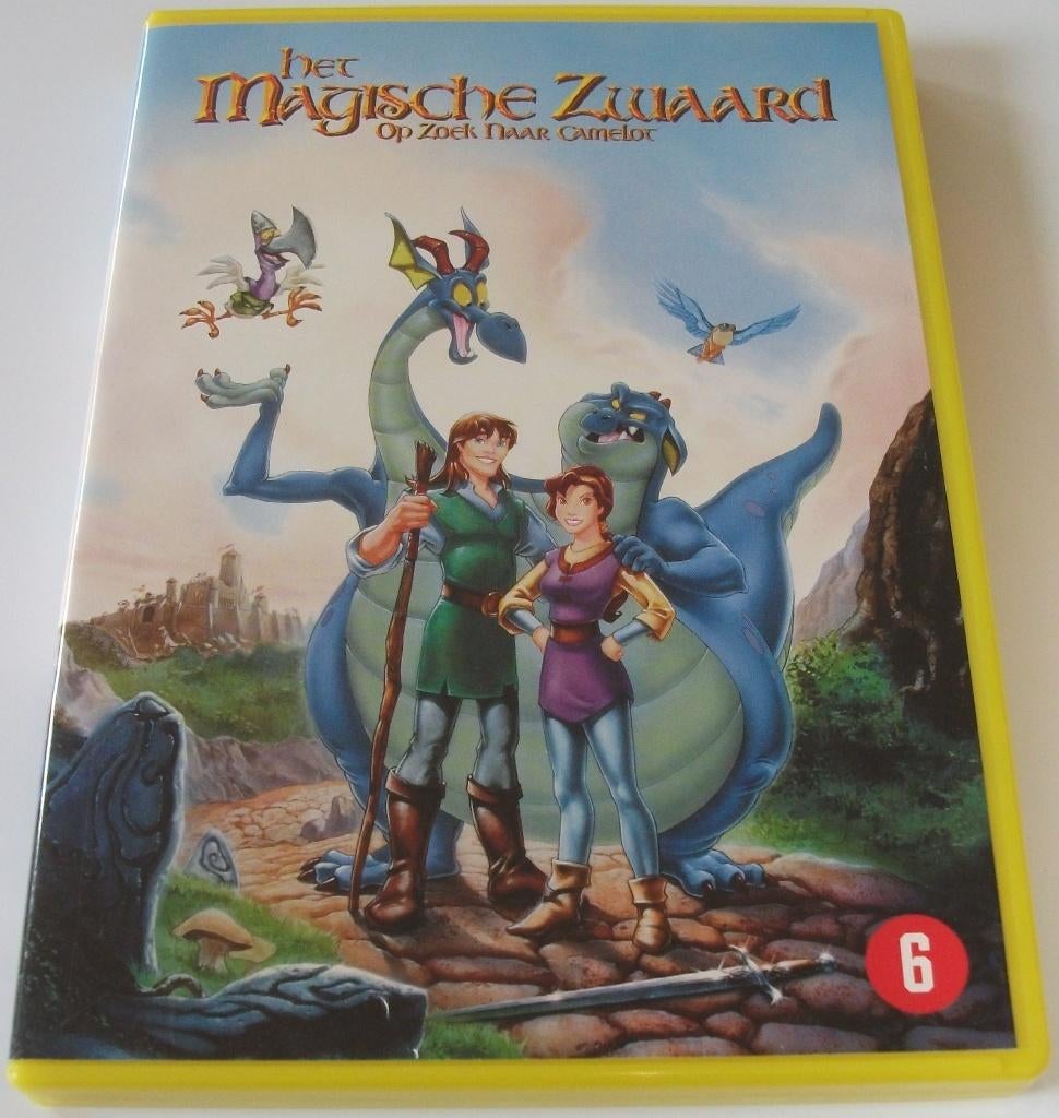 Dvd *** MAGISCHE ZWAARD ***, Avontuur, Ophalen of Verzenden, Zo goed als nieuw, Vanaf 6 jaar