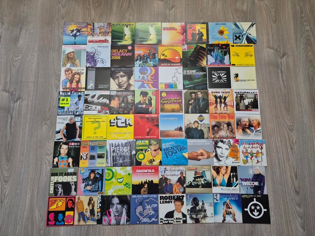 80 Cd singles: partij / opruiming /collectie /verzameling, Ophalen of Verzenden