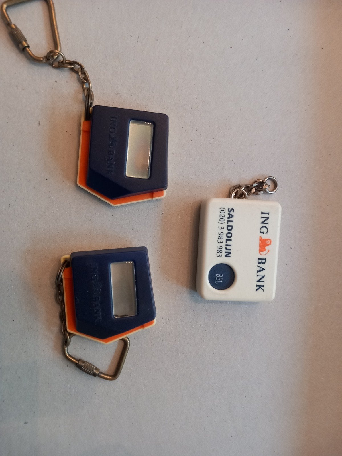 sleutelhanger ing bank, Verzamelen, Ophalen of Verzenden, Gebruikt, Merk