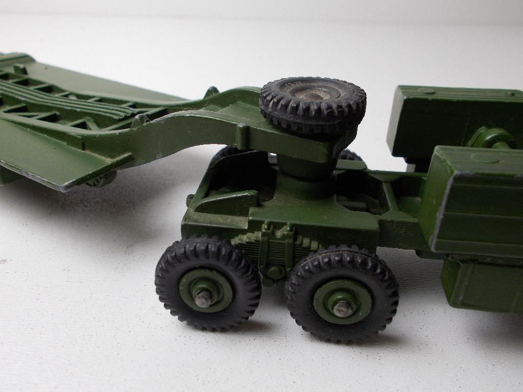 1957 Dinky Supertoys 660 MIGHTY ANTAR TANKTRANSPORTER (-F-), Ophalen of Verzenden, Zo goed als nieuw, Bus of Vrachtwagen, Dinky Toys