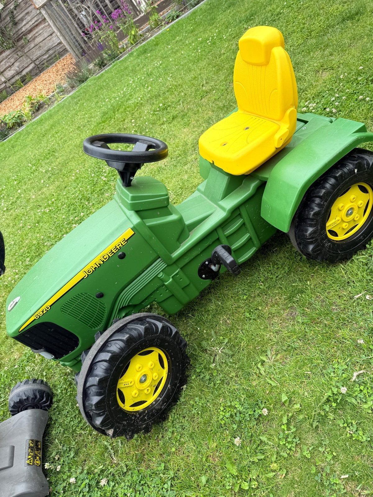 John Deere traptractor met graafmachine, Ophalen, Gebruikt, Trapvoertuig