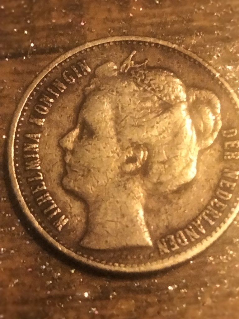 Zilveren  1/2 Gulden Koningin Wilhelmina 1898, Postzegels en Munten, Munten | Nederland, Zilver, Ophalen of Verzenden, Koningin Wilhelmina