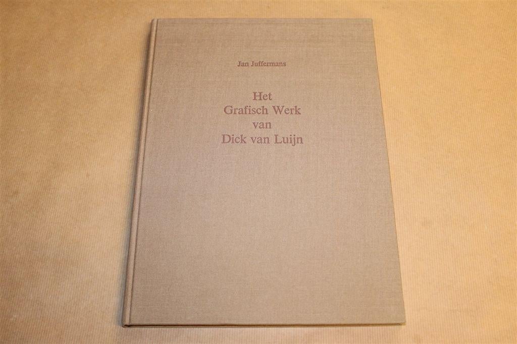 Grafisch werk Dick van Luijn — Met Houtdruk - Genummerd ex., Ophalen of Verzenden, Zo goed als nieuw