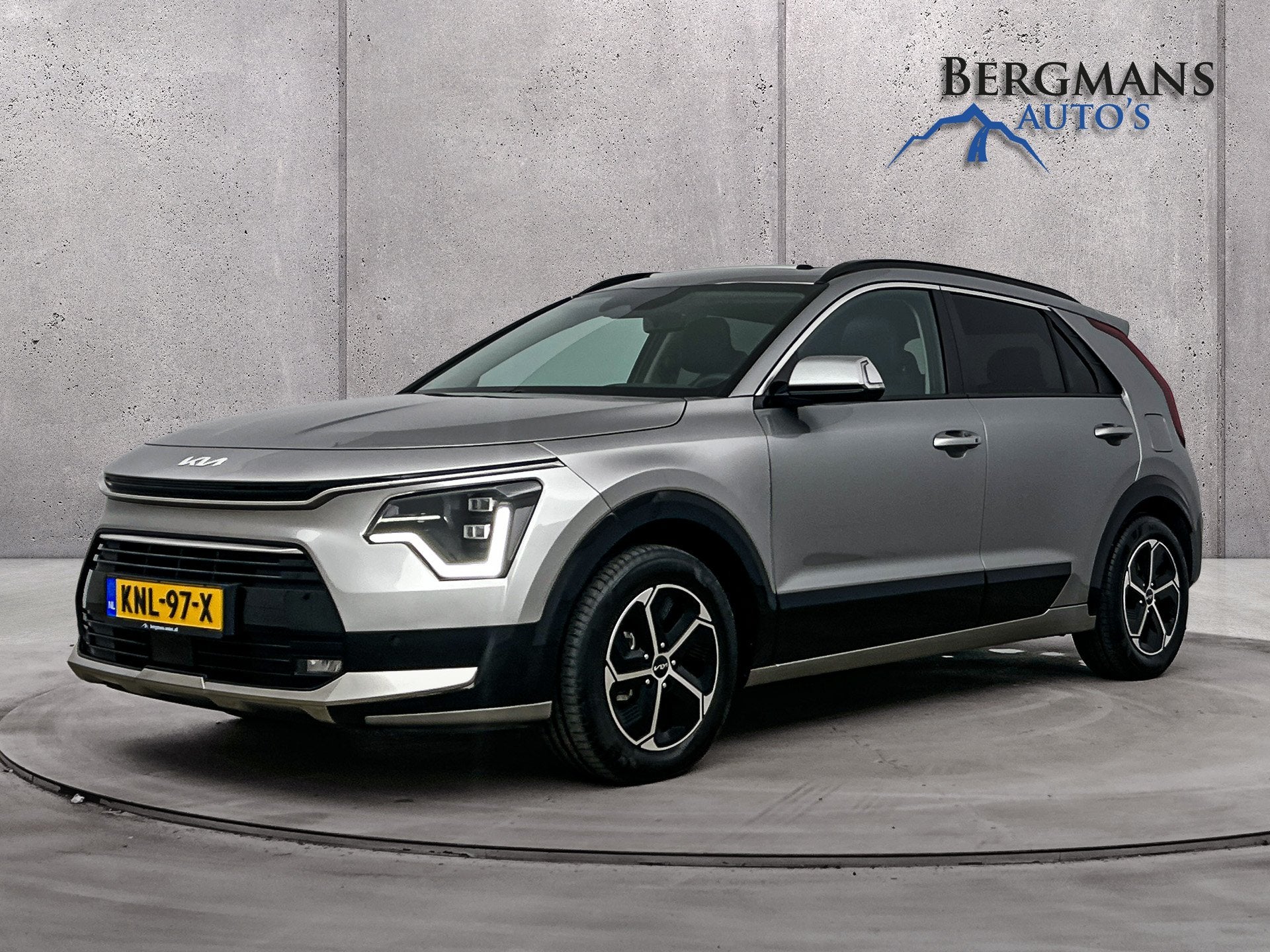 Kia Niro - 1.6 GDi Hybrid DynamicPlusLine // SCHUIFKANTELDAK, Auto's, 1374 kg, Automatische klimaatregeling, Gebruikt, Leder en Stof