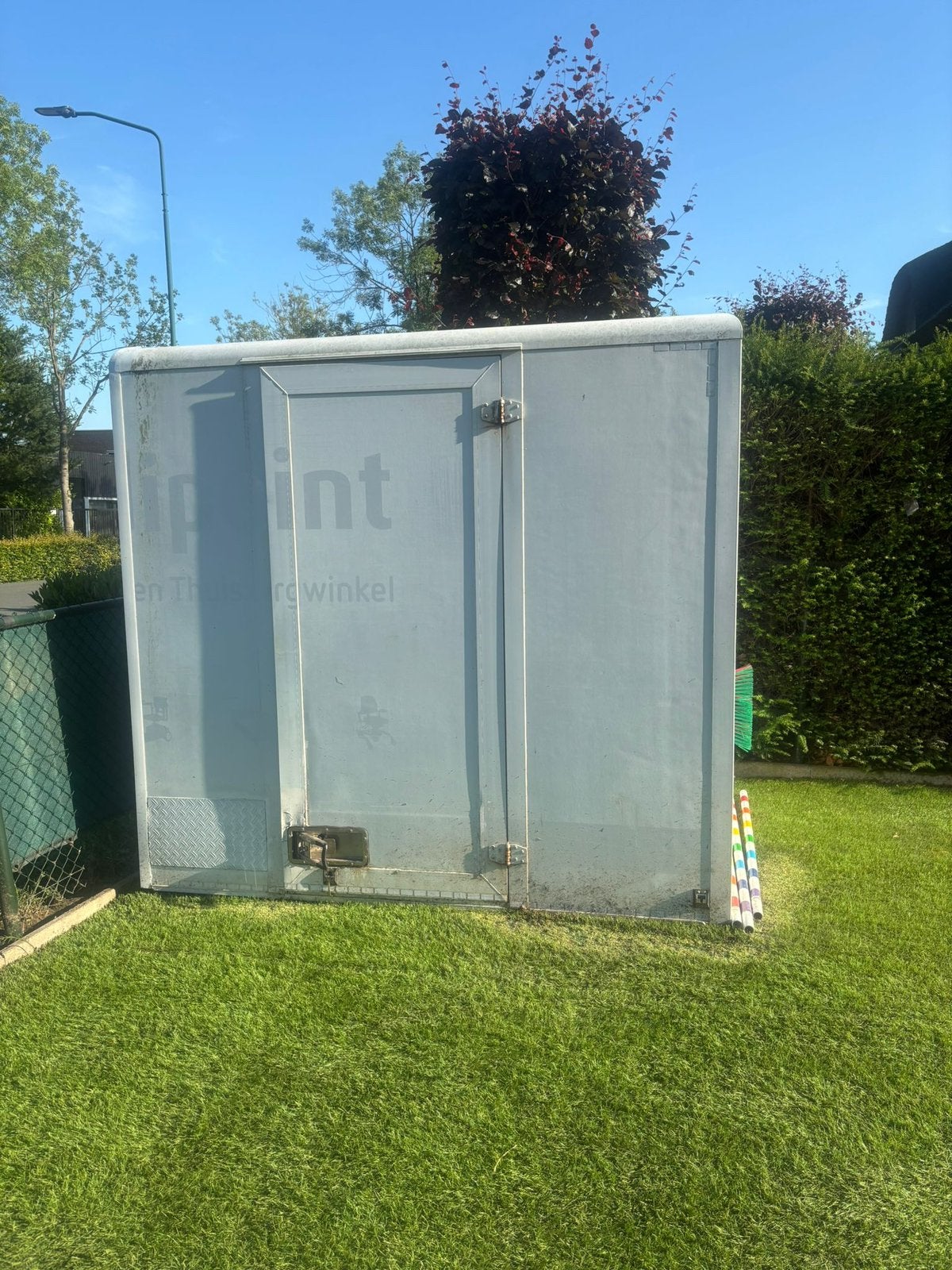 Opslag/ stal/ container/ hondehok, Ophalen, Zo goed als nieuw, Metaal, Containerberging