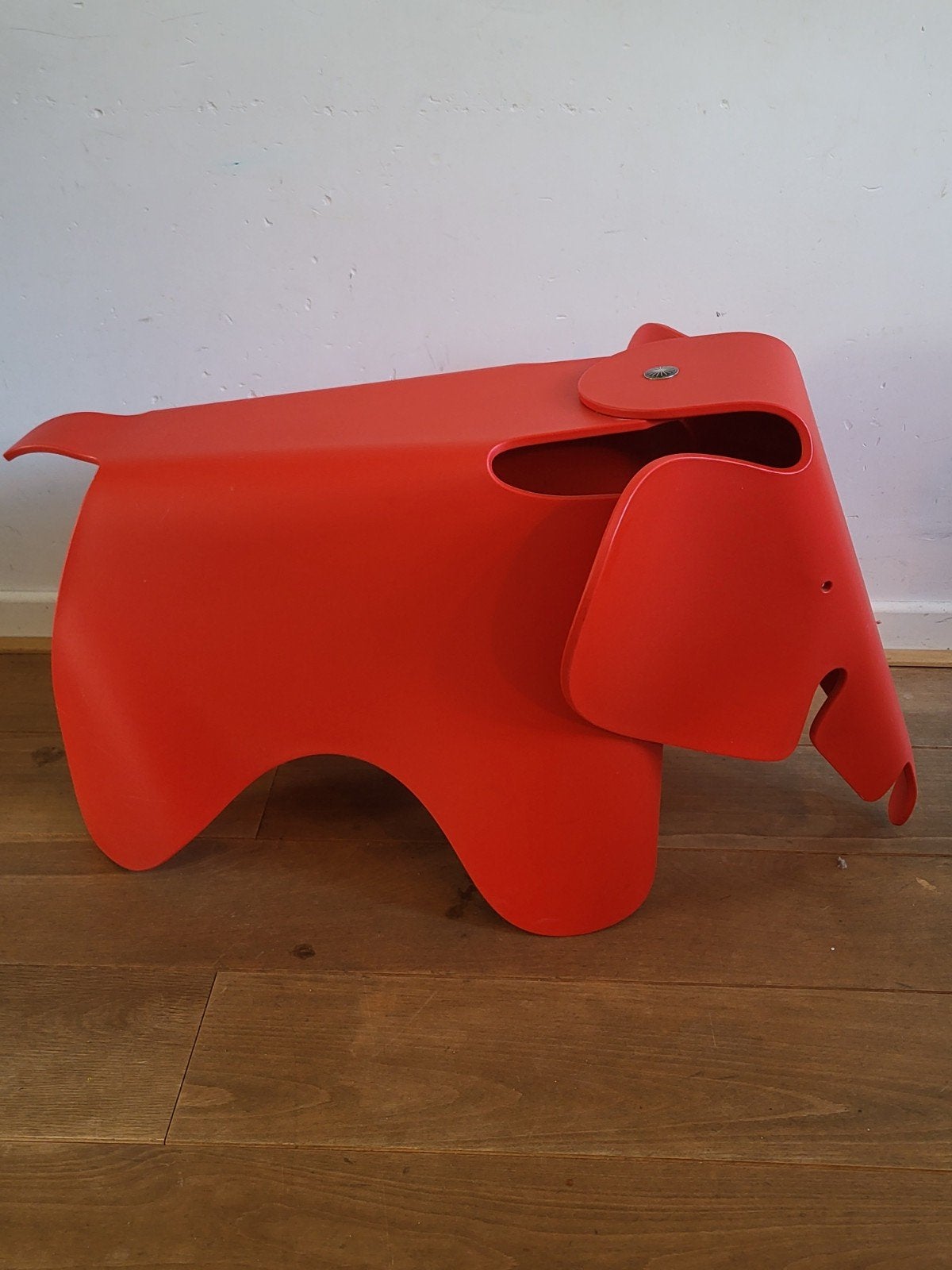 Vitra Eames Elephant kinderstoel rood, Ophalen, Zo goed als nieuw, Overige typen