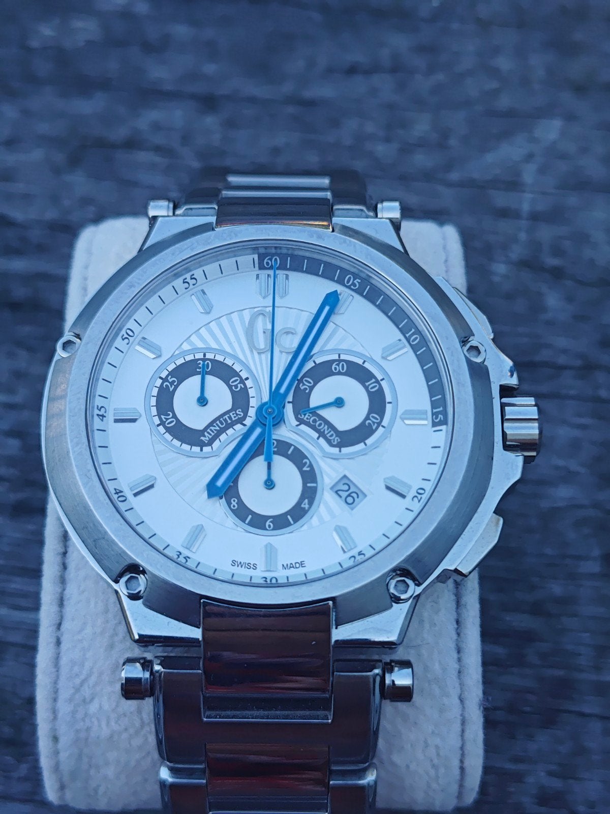 Guess GC X66004G1S Executive Herenhorloge Chronograaf, Overige merken, Staal, Staal, Polshorloge
