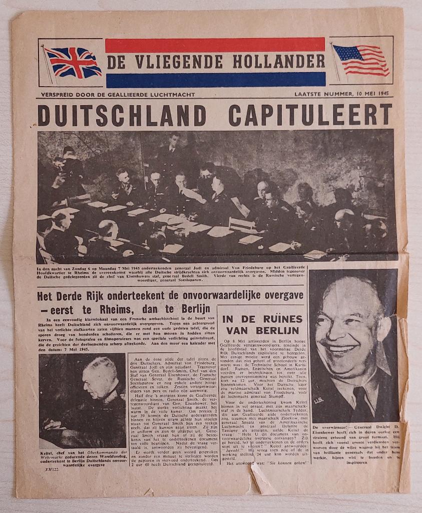 De Vliegende Hollander: 10 mei 1945, Verzamelen, Militaria | Tweede Wereldoorlog, Verzenden, Luchtmacht, Nederland, Overige typen