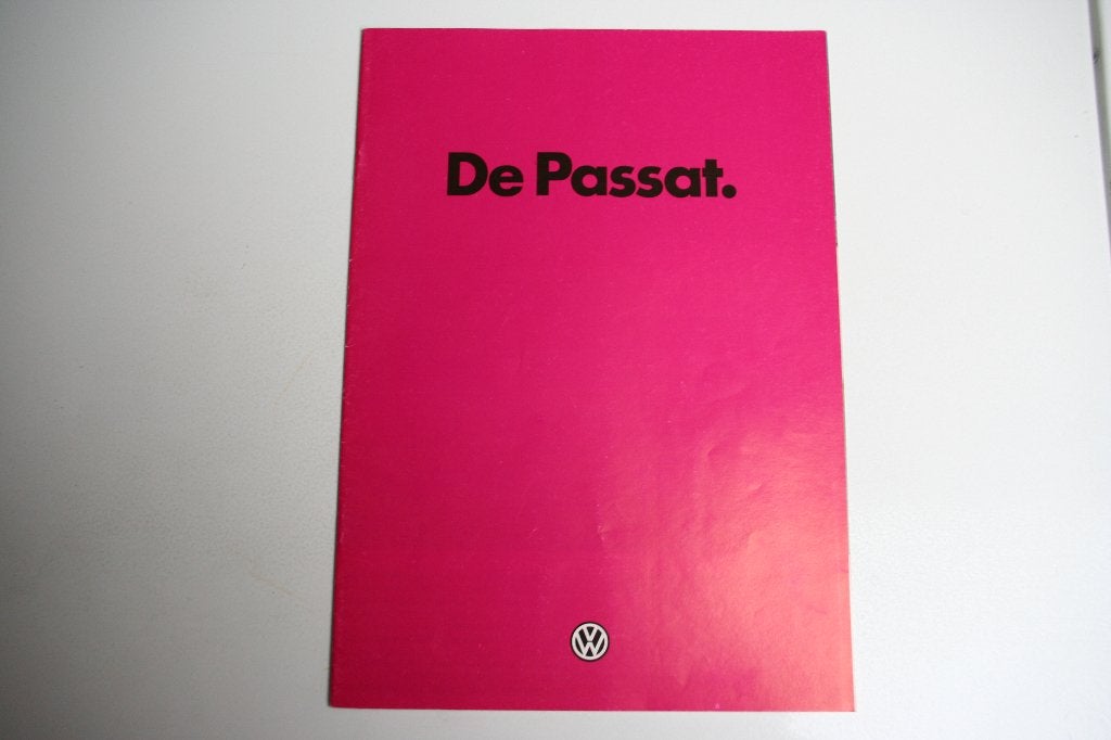 Folder Volkswagen Passat (12-1980) (118), Ophalen of Verzenden, Nieuw, Volkswagen