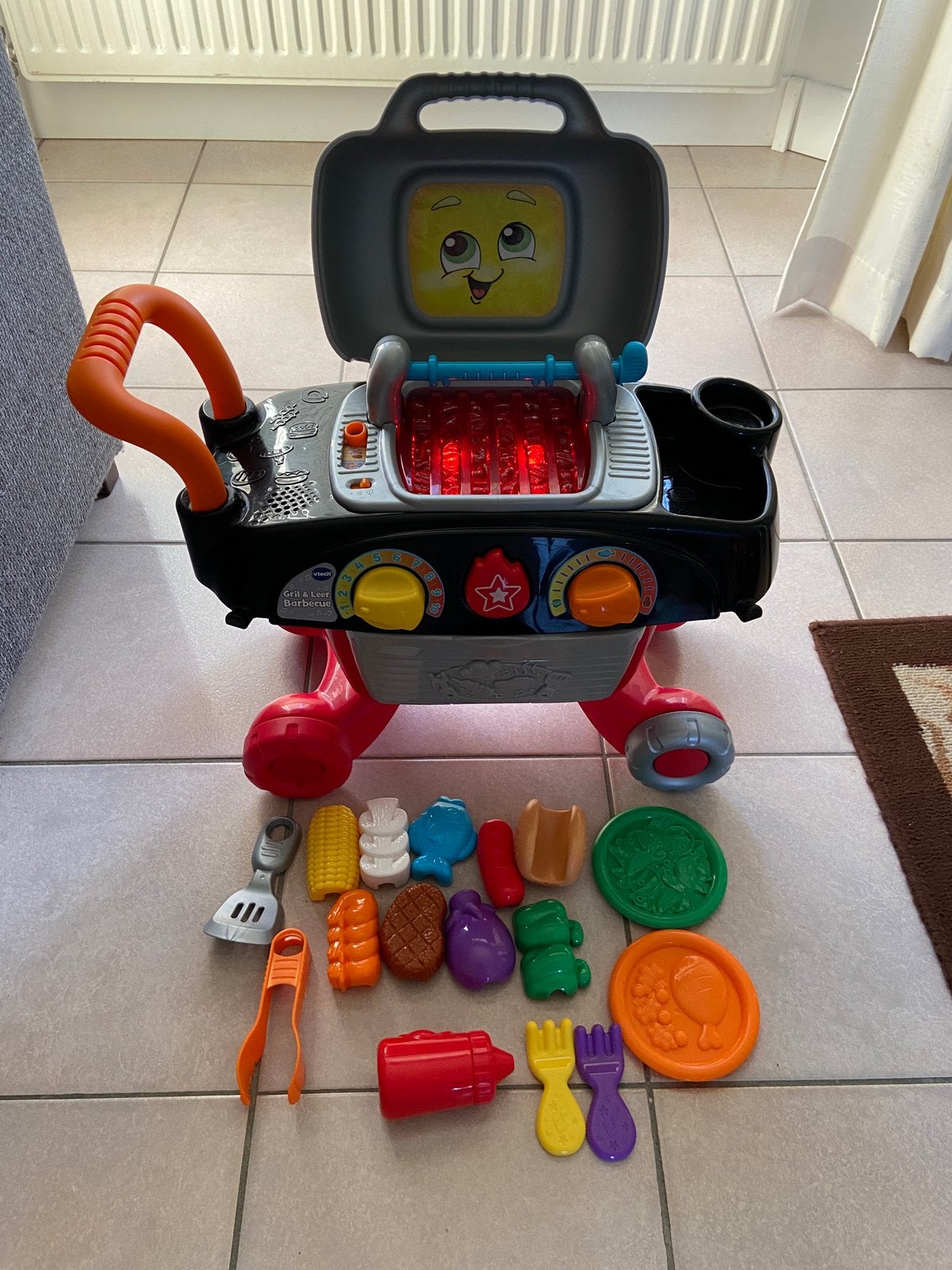 Vtech leer bbq, Kinderen en Baby's, Ophalen, Zo goed als nieuw, Jongen of Meisje