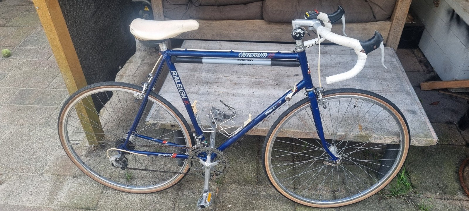 Klassieke Raleigh Criterium Racefiets Reynolds 501, Fietsen en Brommers, Ophalen of Verzenden