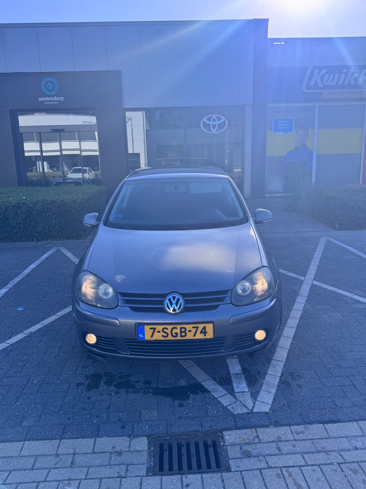 Volkswagen Golf 1.4 16V 59KW 2007 Grijs., Auto's, Volkswagen, Voorwielaandrijving, 4 cilinders, 610 kg, Handgeschakeld