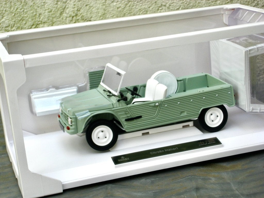 Citroen Mehari 1983 Kaki Norev Limited 1:18, Hobby en Vrije tijd, Modelauto's | 1:18, Ophalen of Verzenden, Nieuw, Auto, Norev