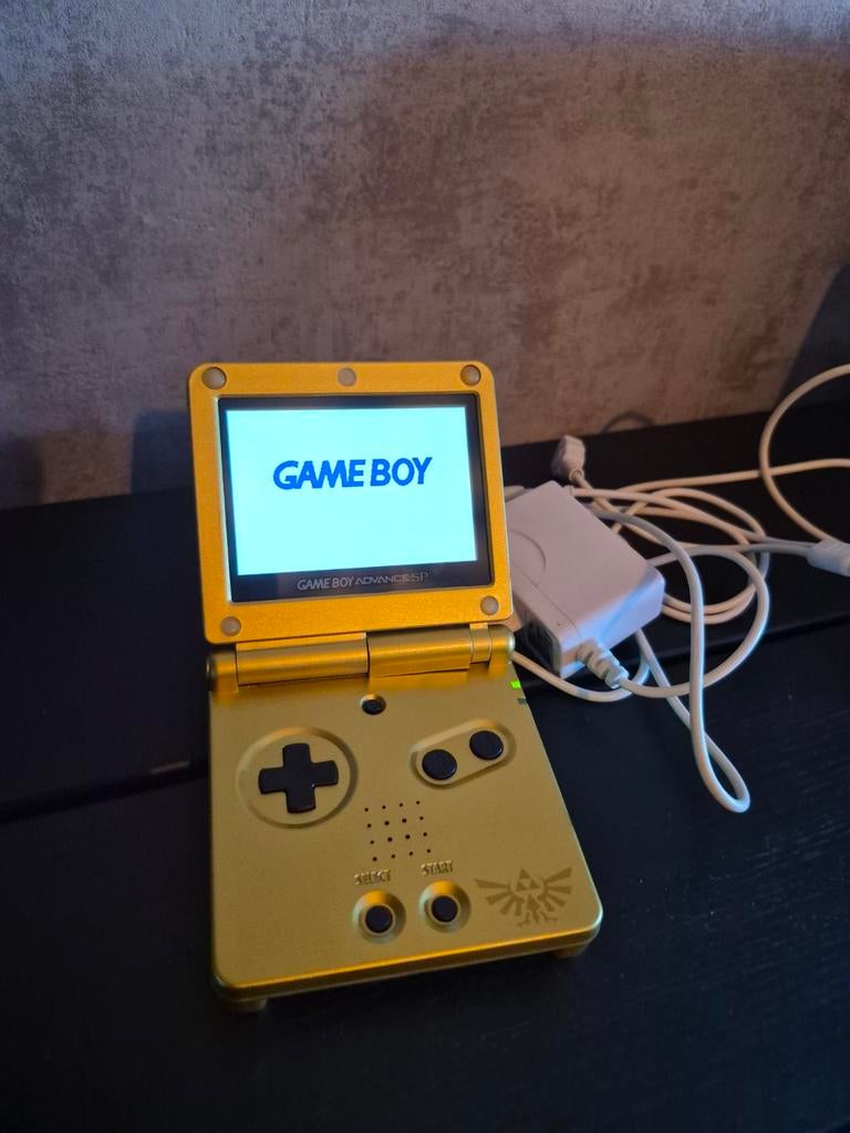 Zelda Gameboy Advance SP + IPS V5 scherm + 1 spel, Spelcomputers en Games, Spelcomputers | Nintendo Game Boy, Game Boy Advance SP