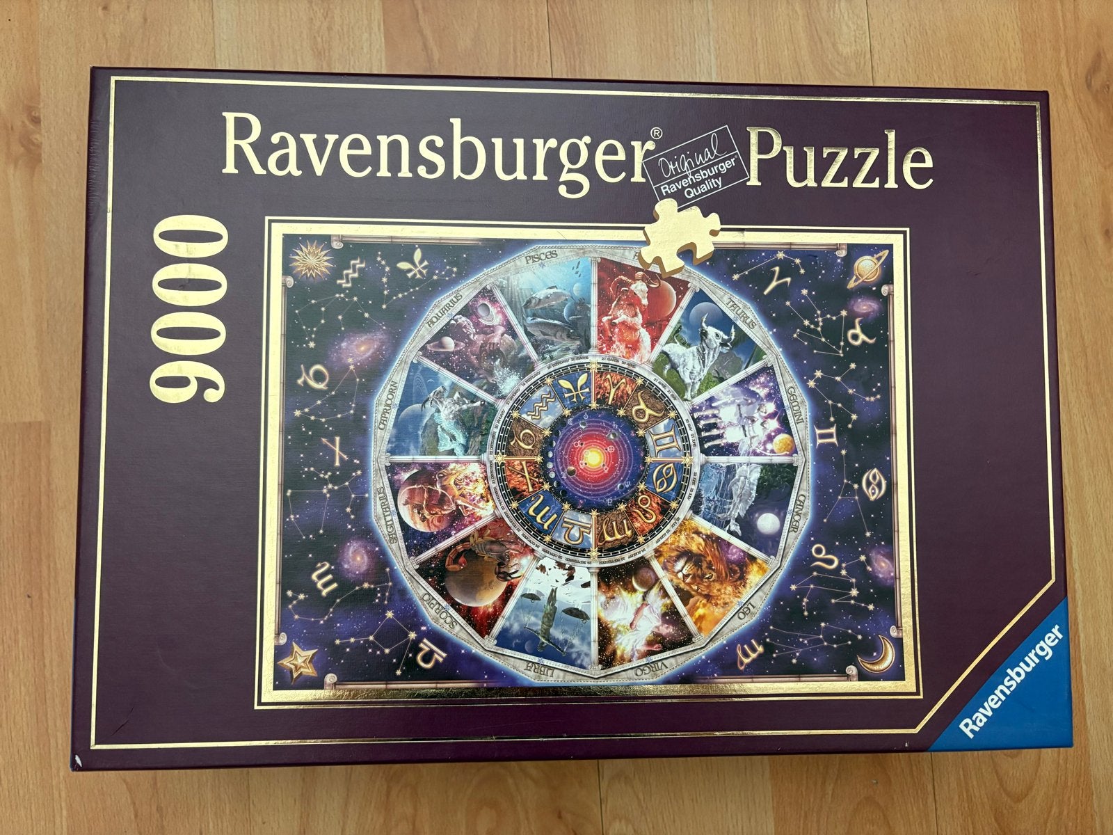 Ravensburger Legpuzzel 9000 stukjes - Zodiac, Ophalen of Verzenden, Meer dan 1500 stukjes, Zo goed als nieuw, Legpuzzel