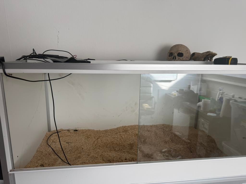 Alurack Pvc terrarium 100x50x50, Ophalen, Zo goed als nieuw