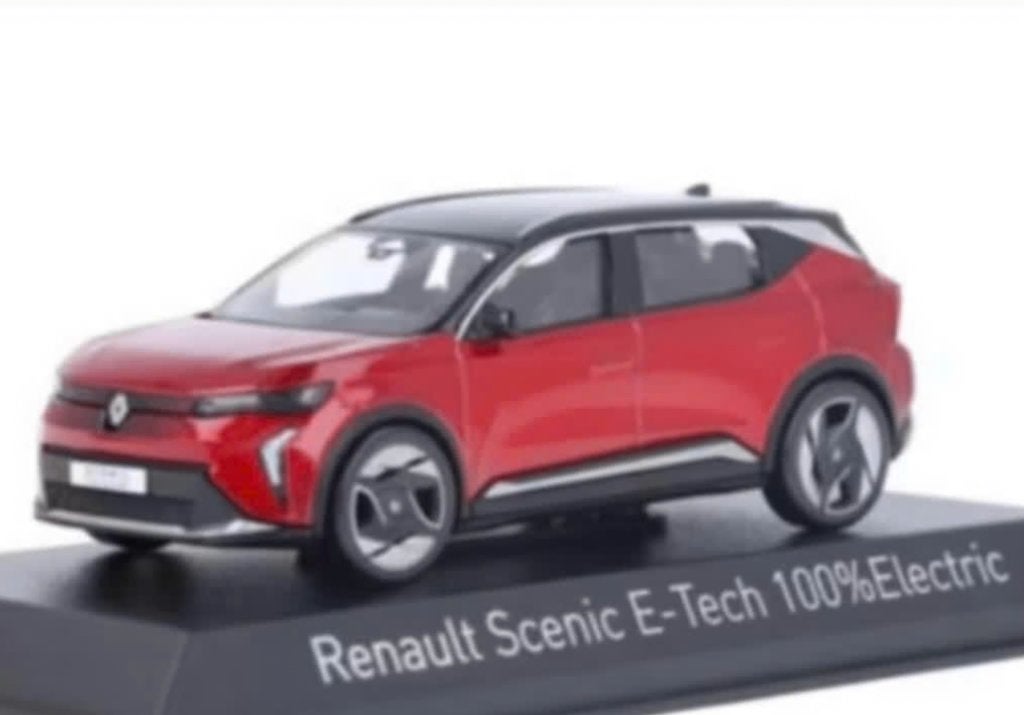 Renault Scenic 100% Esprit Alpine '24 ROOD 1/43 NOREV 517936, Verzenden, Nieuw, Auto, Norev