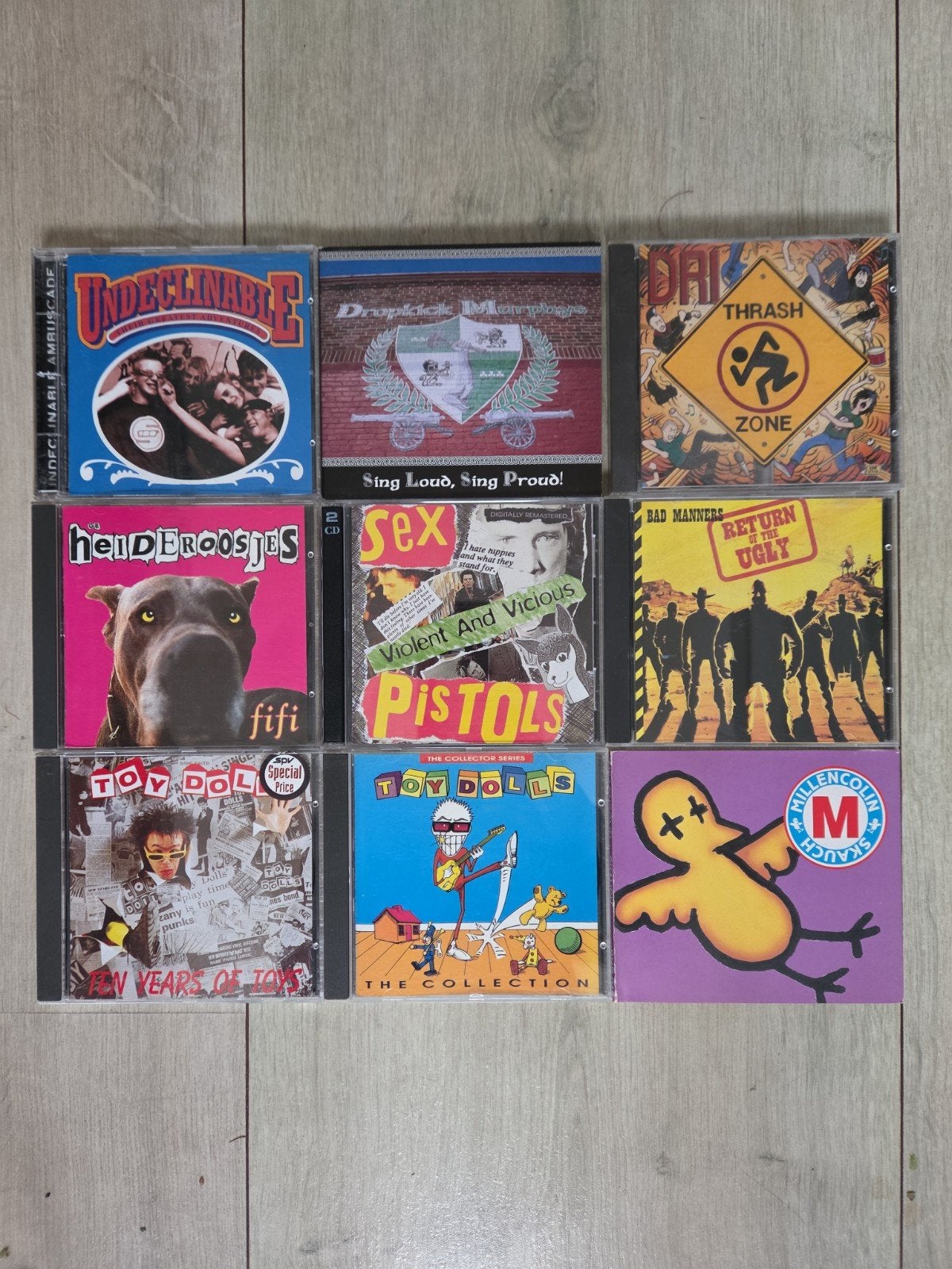 Diverse Punk/Rock/Ska CD's - D.R.I., Sex Pistols, Toy Dolls, Gebruikt, Ophalen of Verzenden, Punk Rock, Inclusief doosje