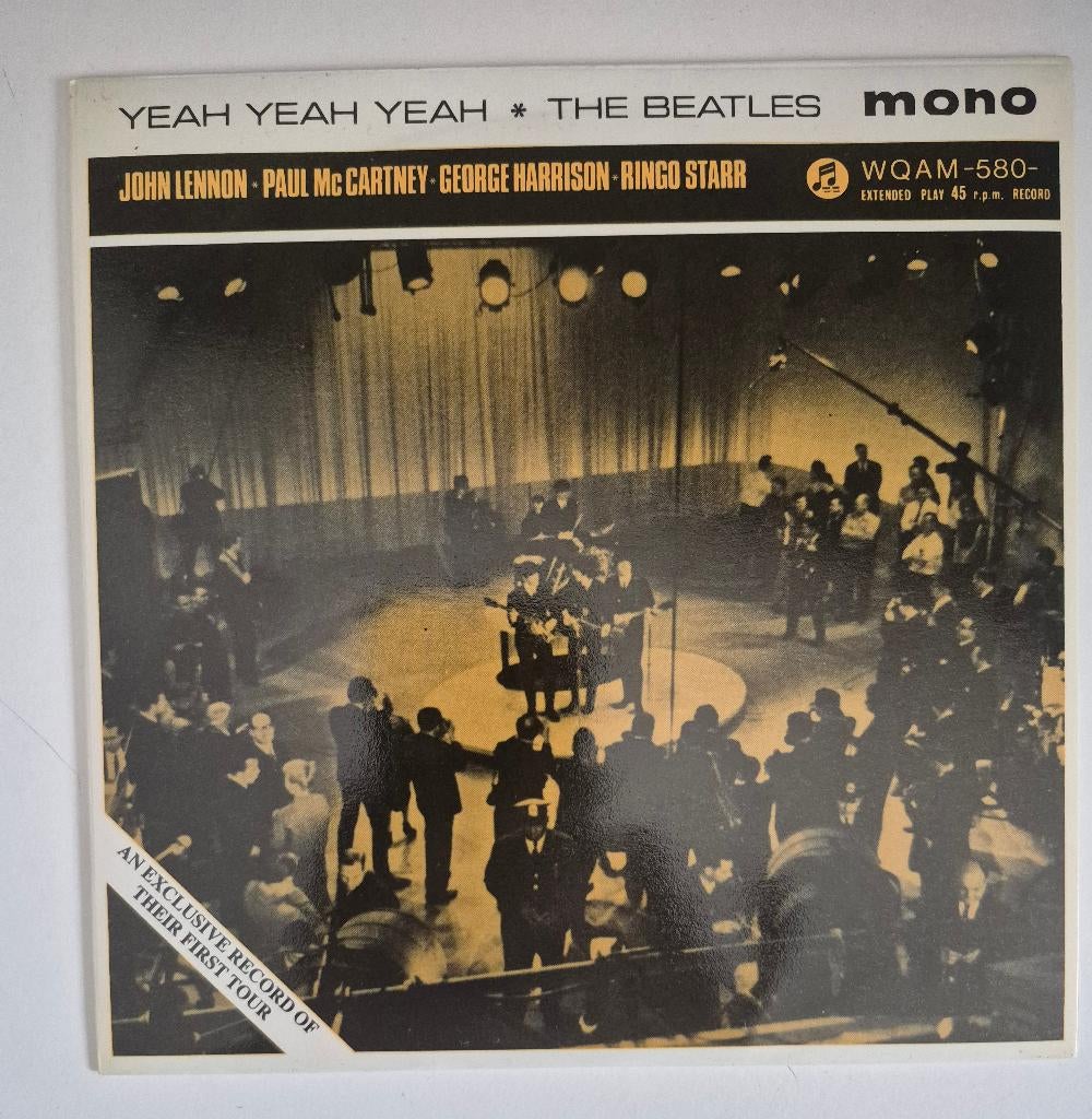 The Beatles. Yeah yeah yeah. MONO., Cd's en Dvd's, Vinyl Singles, Gebruikt, Beschermende buitenhoes, Fotohoes, Single, 1960 - 1969