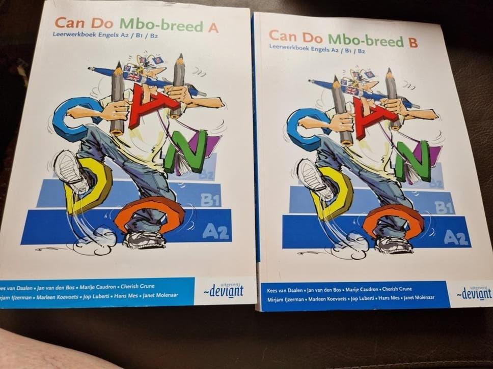 Can Do Mbo-breed A en B - Leerwerkboeken Engels, Ophalen of Verzenden, Zo goed als nieuw, Kees van Daalen, Jan van der Bos, Marijke Caudron