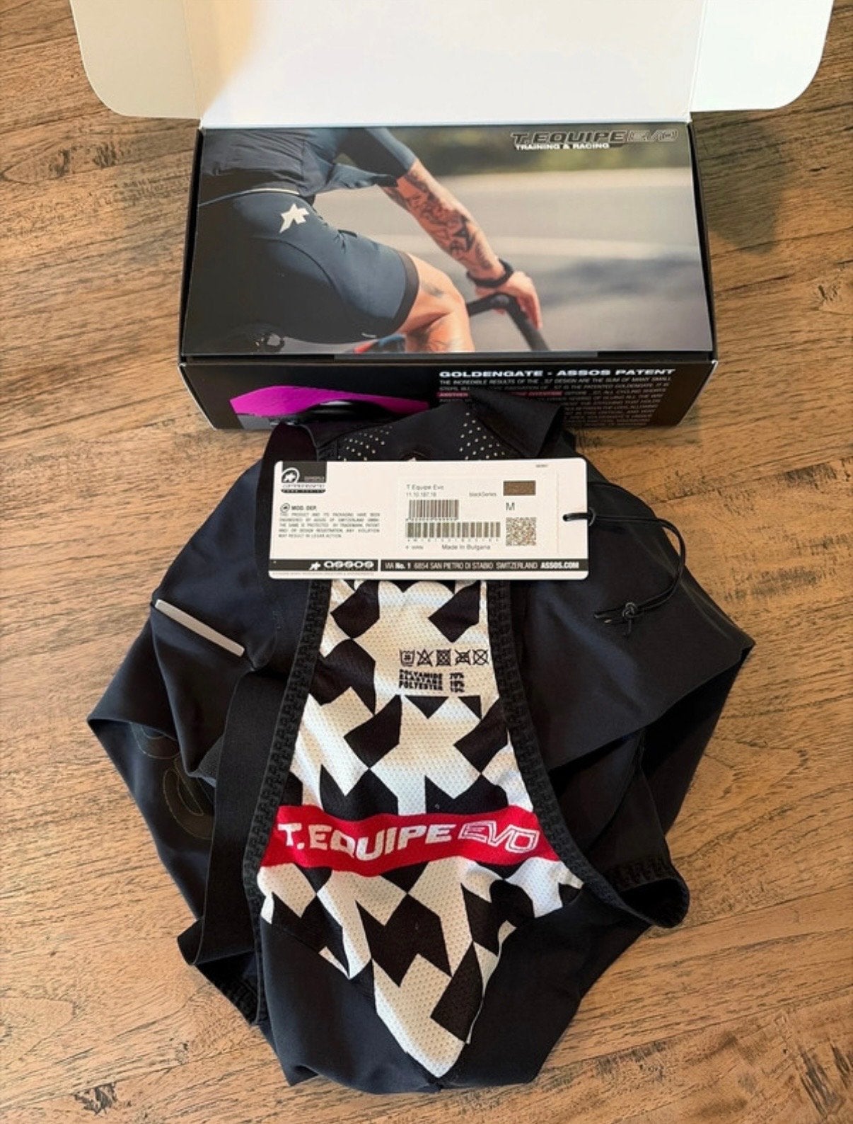 Assos T.EQUIPE EVO fietsbroek maat M, Fietsen en Brommers, Fietsaccessoires | Fietskleding, Zo goed als nieuw, Heren, M, Onderkleding
