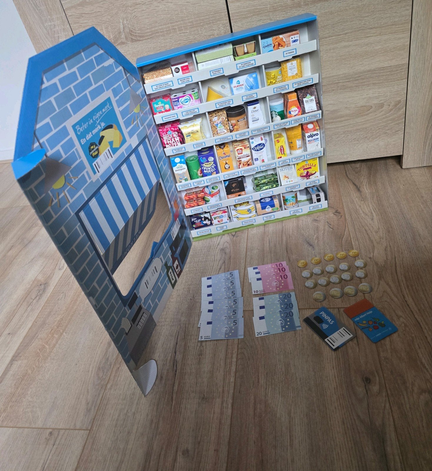 Ah Winkeltje mini's compleet +extra 70 stuks mini's, Albert Heijn, Ophalen