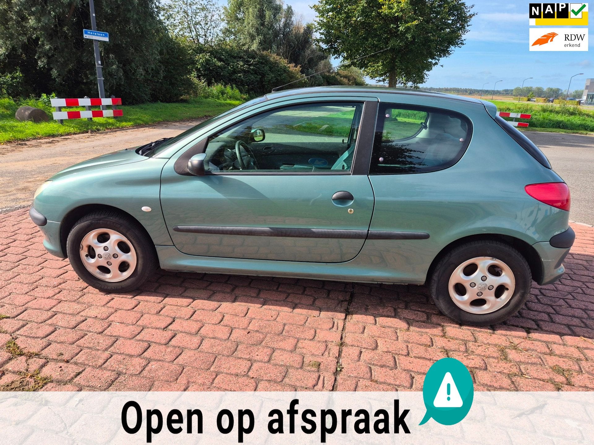 Peugeot 206 1.6-16V XT / Automaat, Auto's, 1025 kg, 4 cilinders, 109 pk, Metallic lak