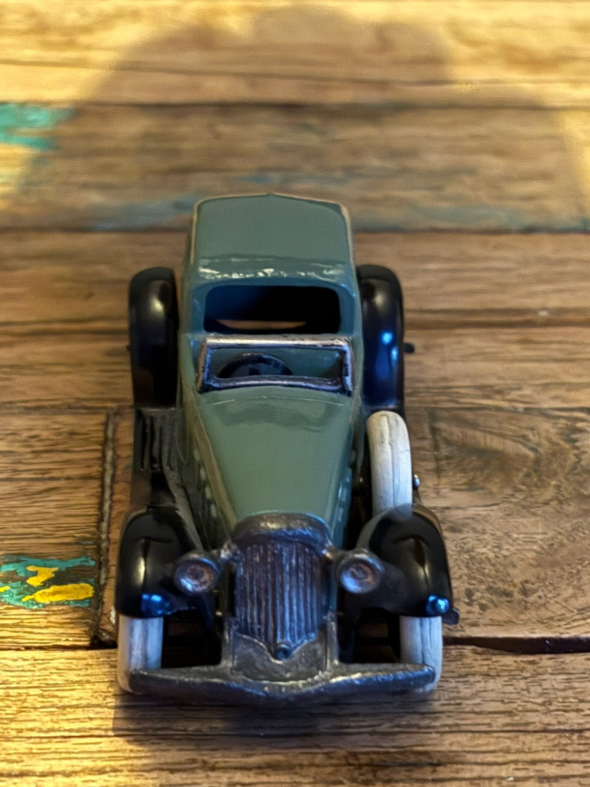 Zeldzame Pre-War Dinky Toys 24c-G Town Sedan, Hobby en Vrije tijd, Ophalen of Verzenden, Zo goed als nieuw, Auto