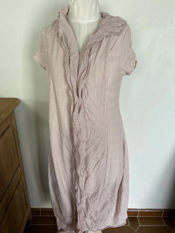 Rundholz jurk, nieuw, Maat 46/48 (XL) of groter, Nieuw, Onder de knie, Meerkleurig