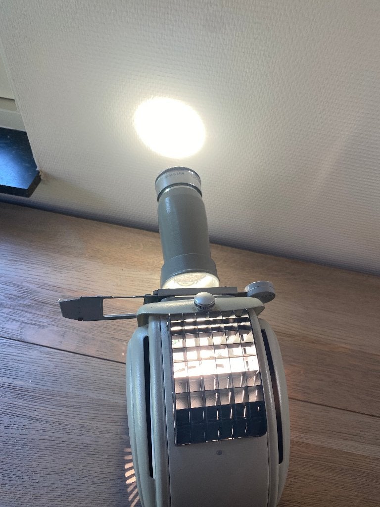Vintage Noris Trumpf Halogeen Diaprojector –Volledig Werkend, Ophalen of Verzenden, Gebruikt