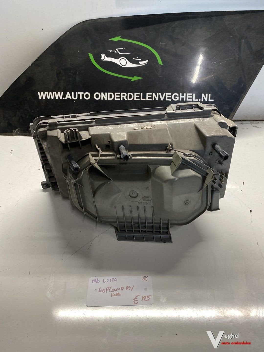 Mercedes W124 1986   Koplamp rechts Hella, Auto-onderdelen, Gebruikt, -, -, Ophalen of Verzenden