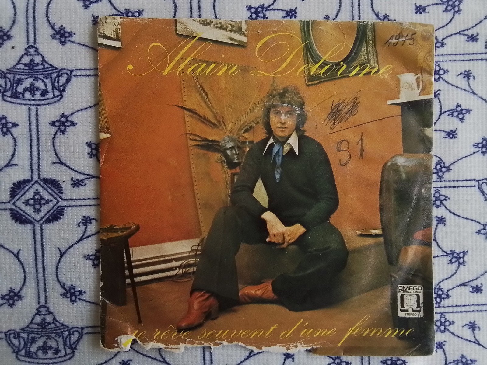 Alain delorme          Je reve souvent d'une femme, Cd's en Dvd's, Vinyl Singles, Single, Ophalen of Verzenden, Pop, 1970 - 1979