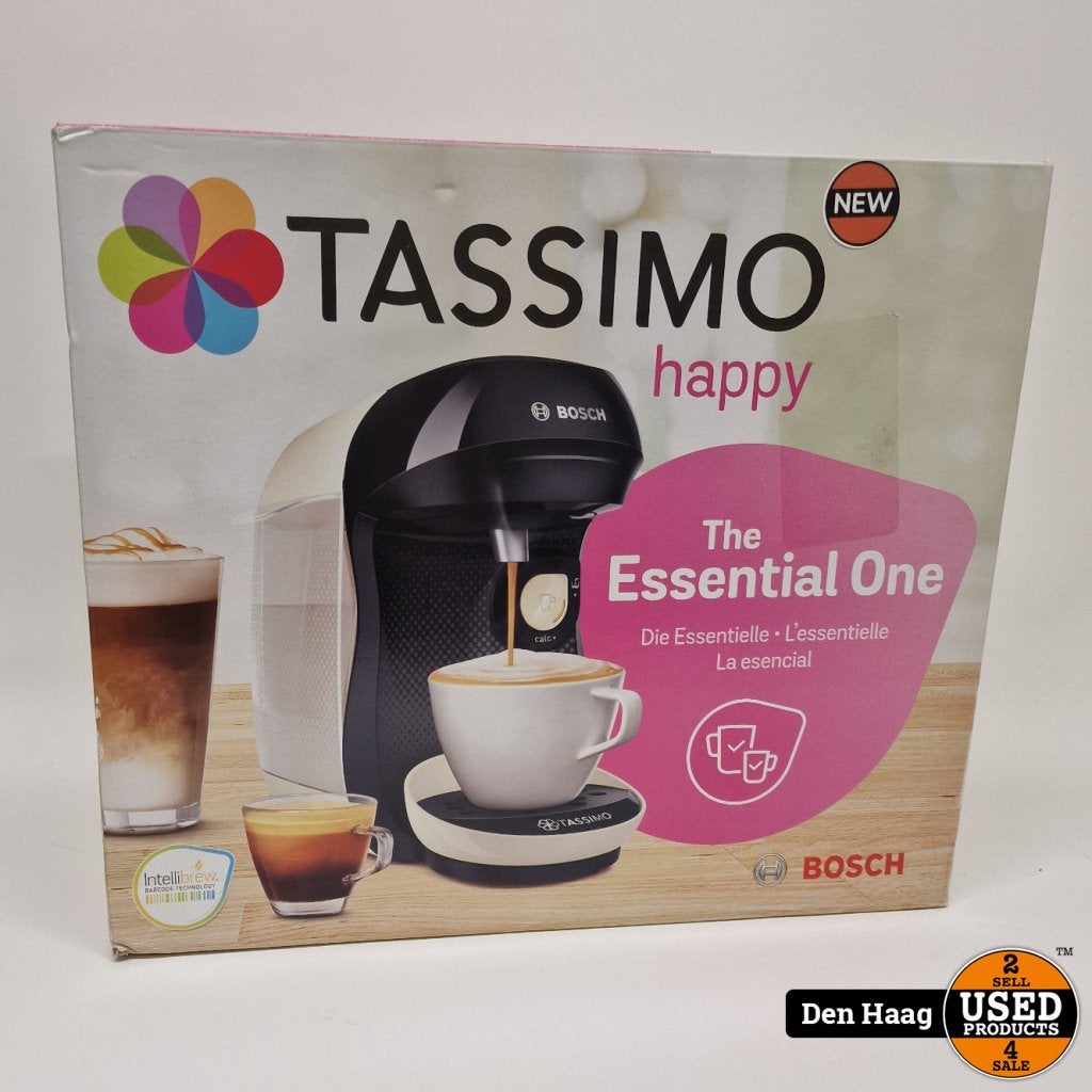 Bosch Tassimo Happy TAS1007 | Nieuw, Bosch, Gebruikt, Support@bosch.com, Robert Bosch GmbH
Robert-Bosch-Platz 1
70839 Gerlingen-SchillerhÃ¶he
Germany