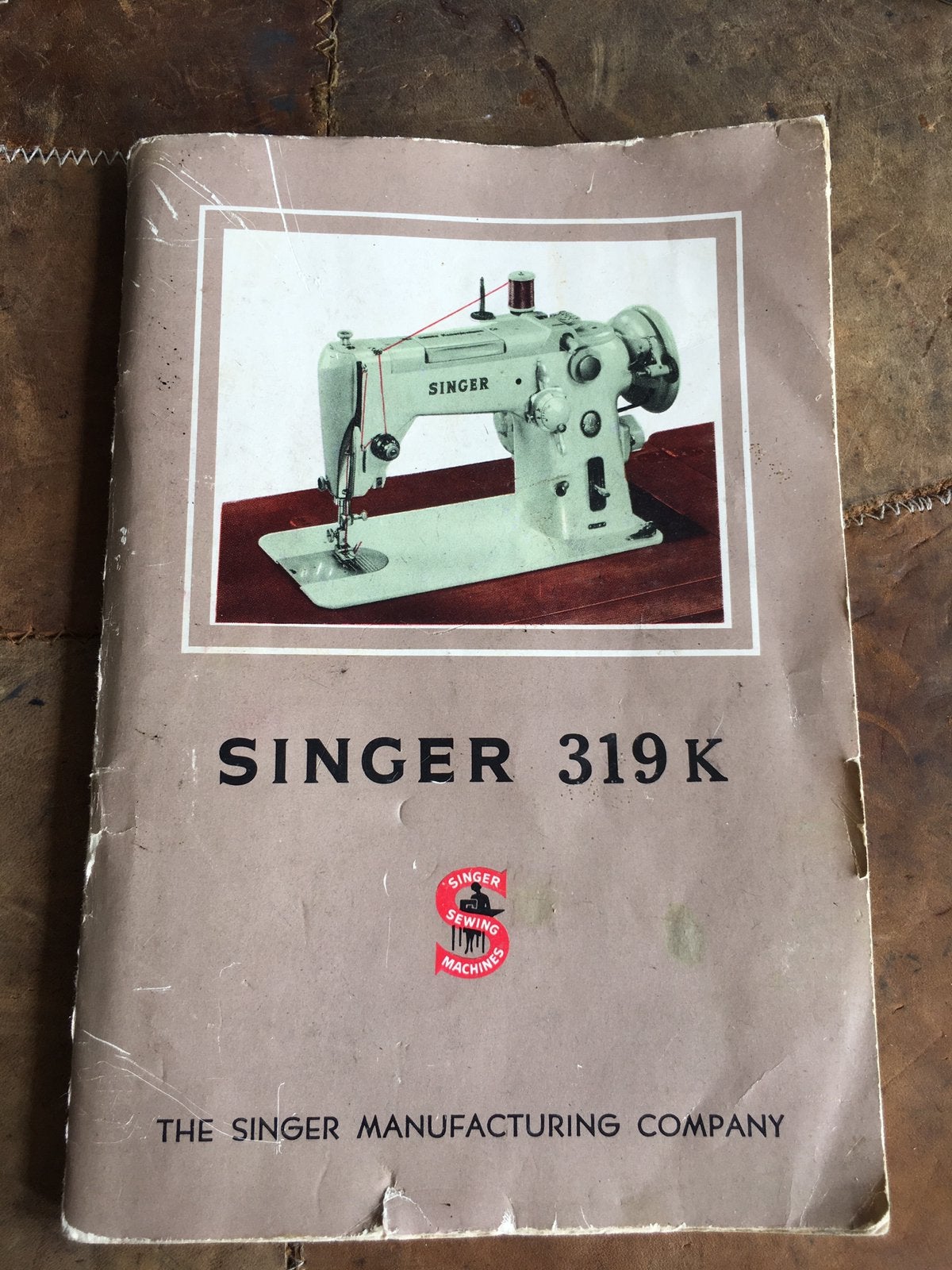 Singer 319K Handleiding, Hobby en Vrije tijd, Naaimachines en Toebehoren, Ophalen of Verzenden, Gebruikt, Naaimachine, Singer