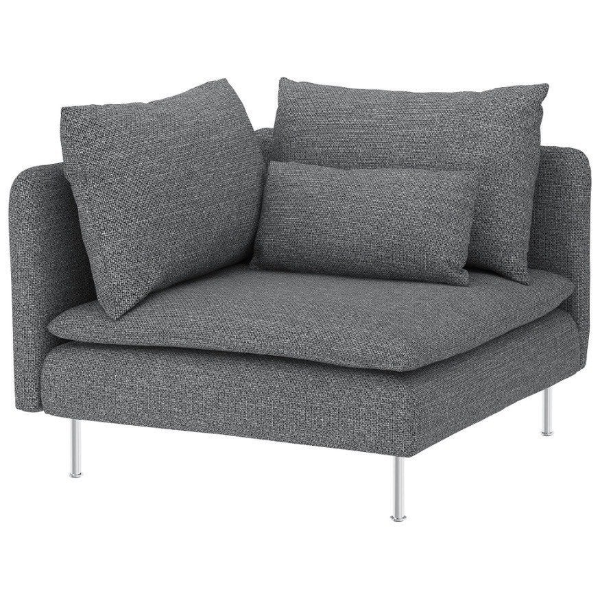 Ikea Soderhamn Lejde hoes voor hoekelement, Ophalen, Eenpersoons, 75 tot 100 cm, Zo goed als nieuw