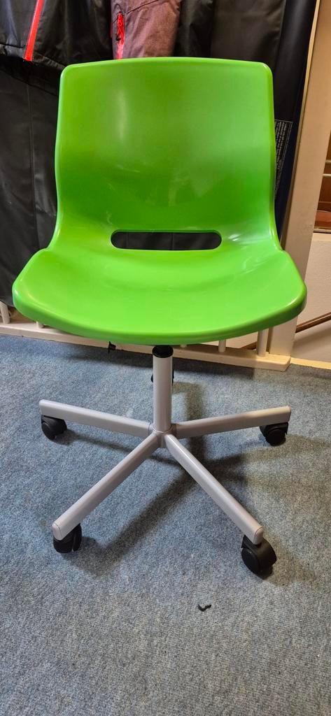 Ikea bureaustoel Snille, Ophalen, Zo goed als nieuw, Groen, Bureaustoel
