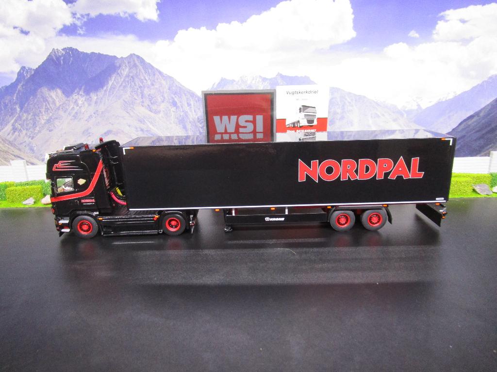 Wsi 01-4391 Scania R6 Topline , Nordpal, Hobby en Vrije tijd, Modelauto's | 1:50, Ophalen, Nieuw, Bus of Vrachtwagen, Wsi
