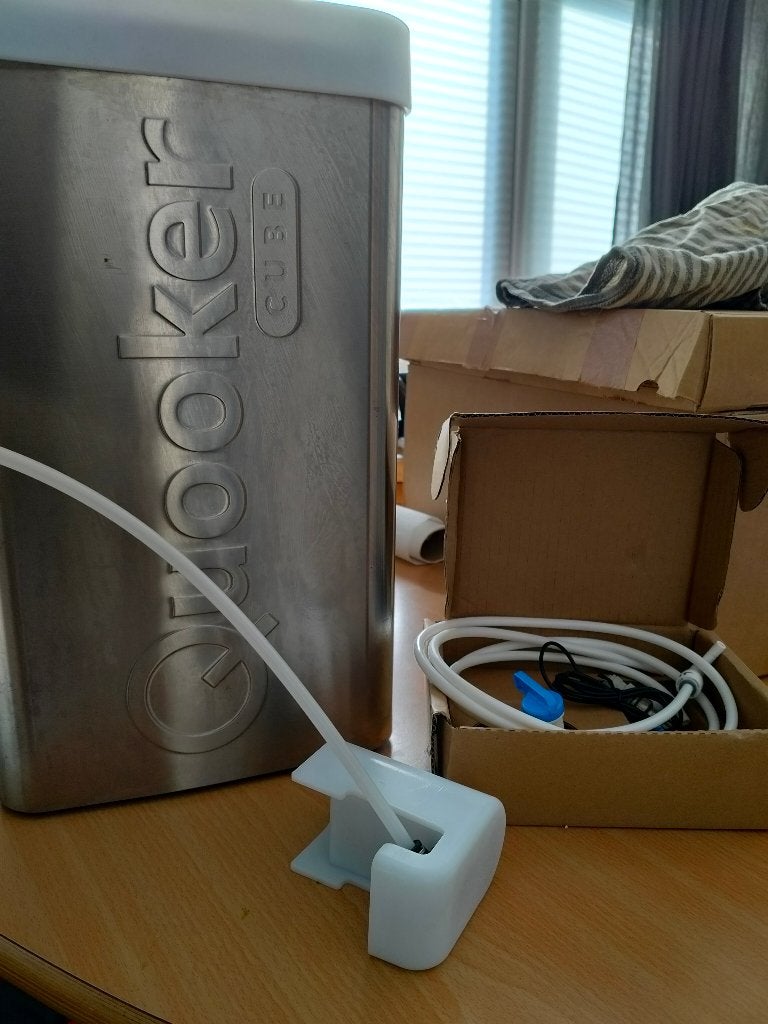 Quooker cube, Ophalen, Gebruikt