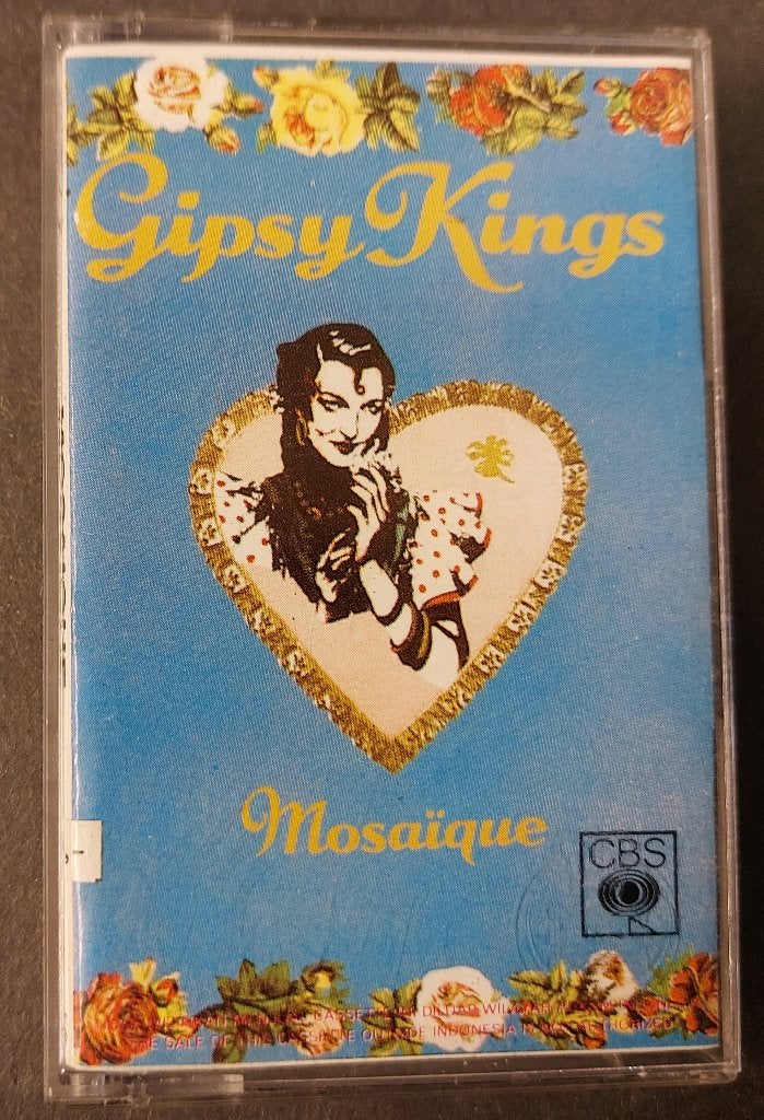 Gipsy Kings CASSETTE Indonesie Mosaique Gypsy, Gebruikt, Gipsy Kings, Verzenden, 1 bandje
